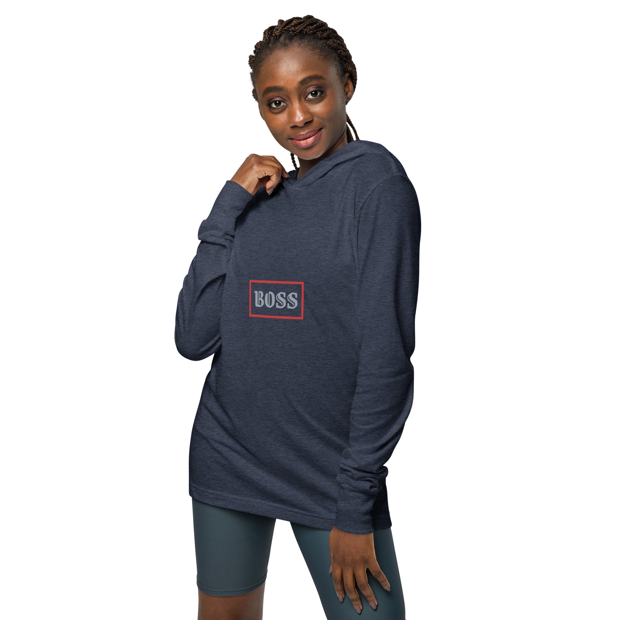 BOSS Hooded Long Sleeve Tee